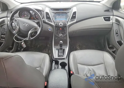 2014 Hyundai Elantra Se z USA, uszkodzony, nr VIN 5NPDH4AEXEH498505